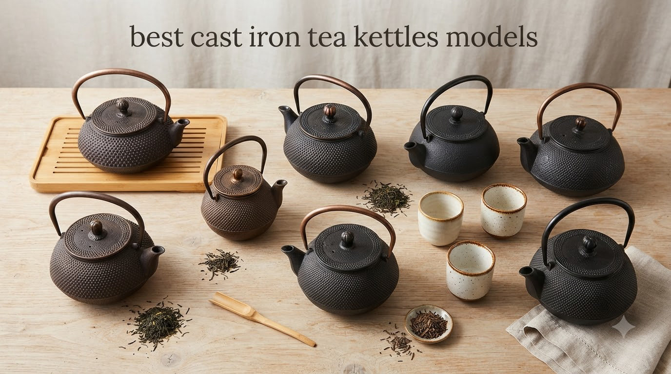 best cast iron tea kettles models