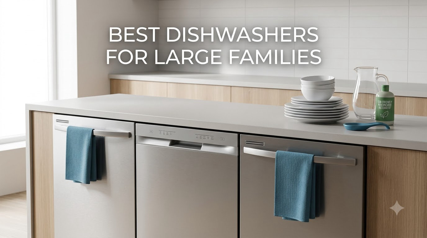best dishwashers for large families
