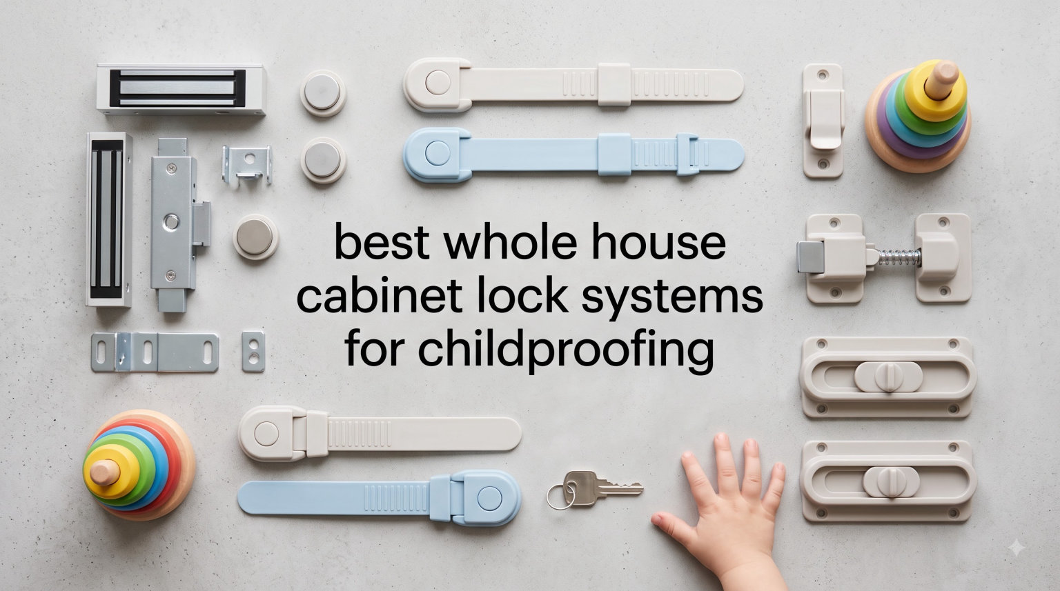 best whole house cabinet lock systems for childproofing