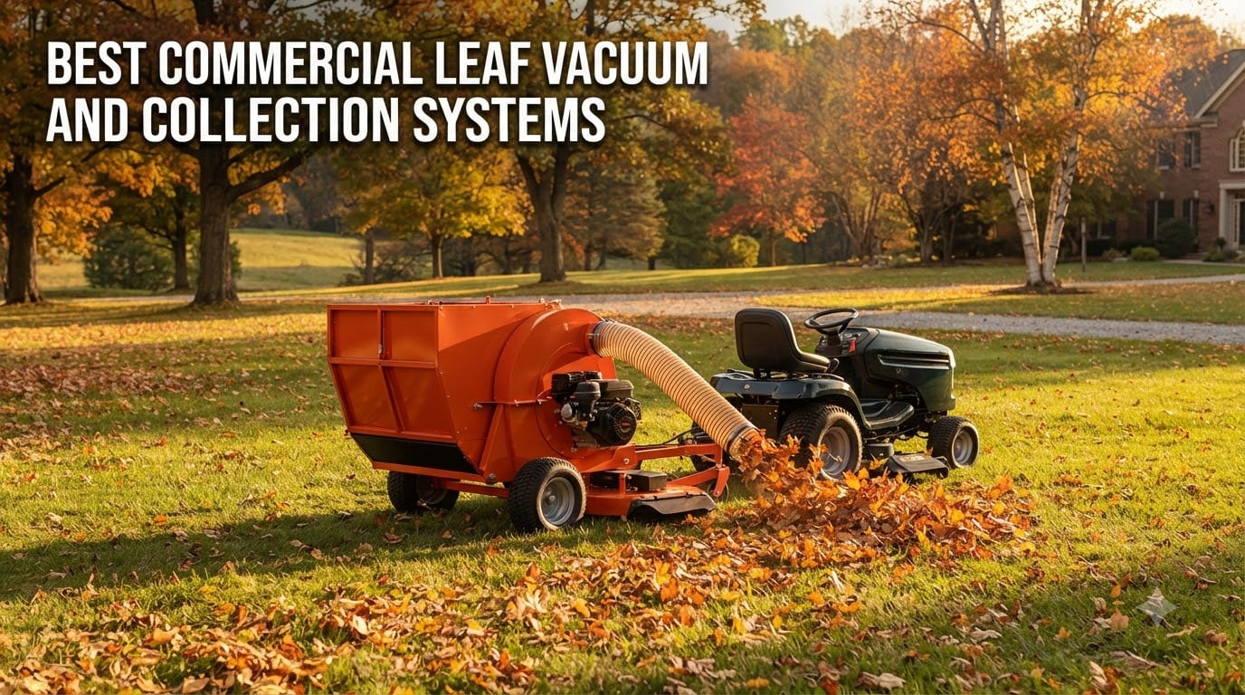 best commercial leaf vacuum and collection systems