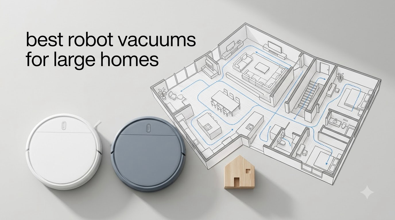 best robot vacuums for large homes