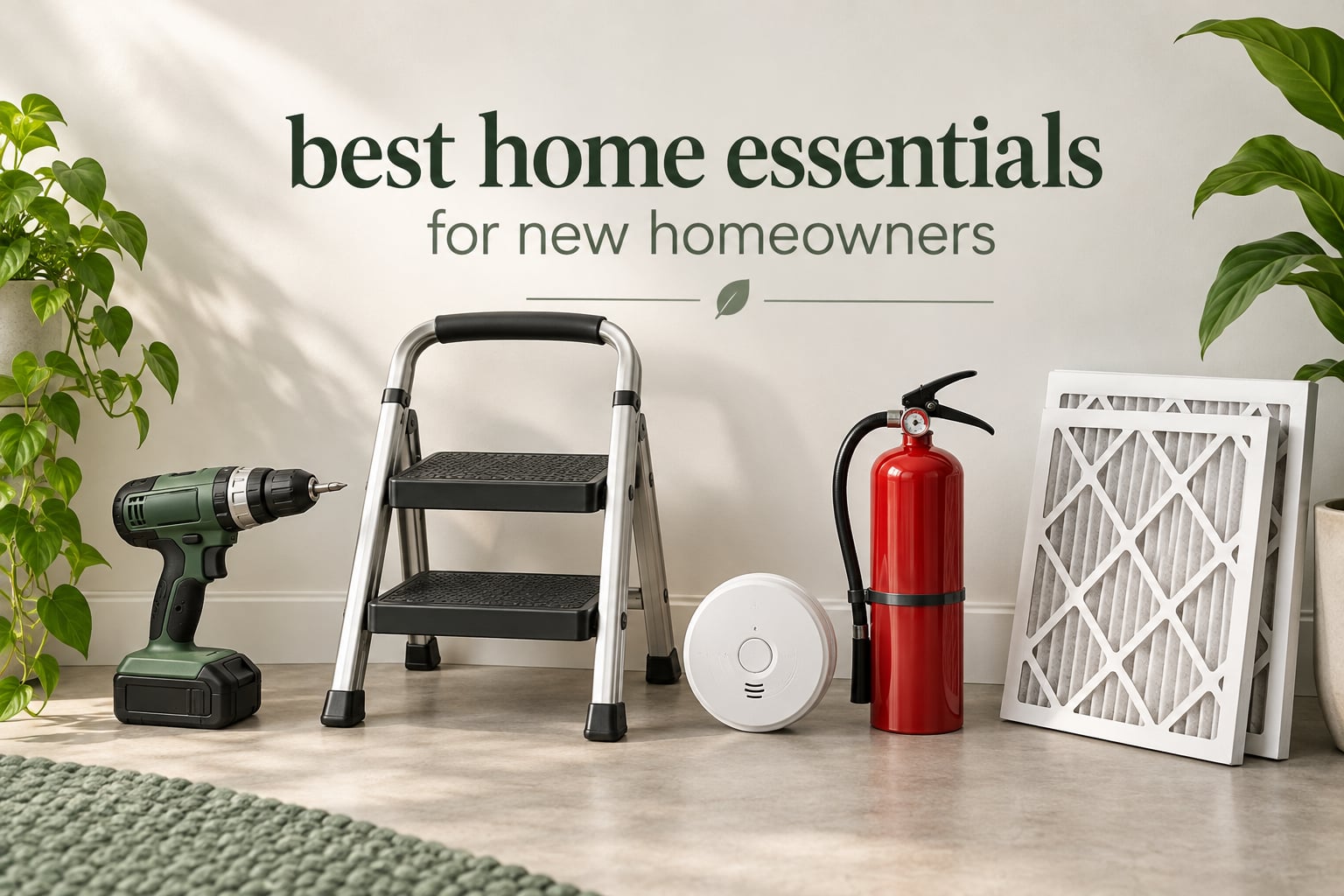 best home essentials for new homeowners