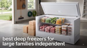 best deep freezers for large families independent