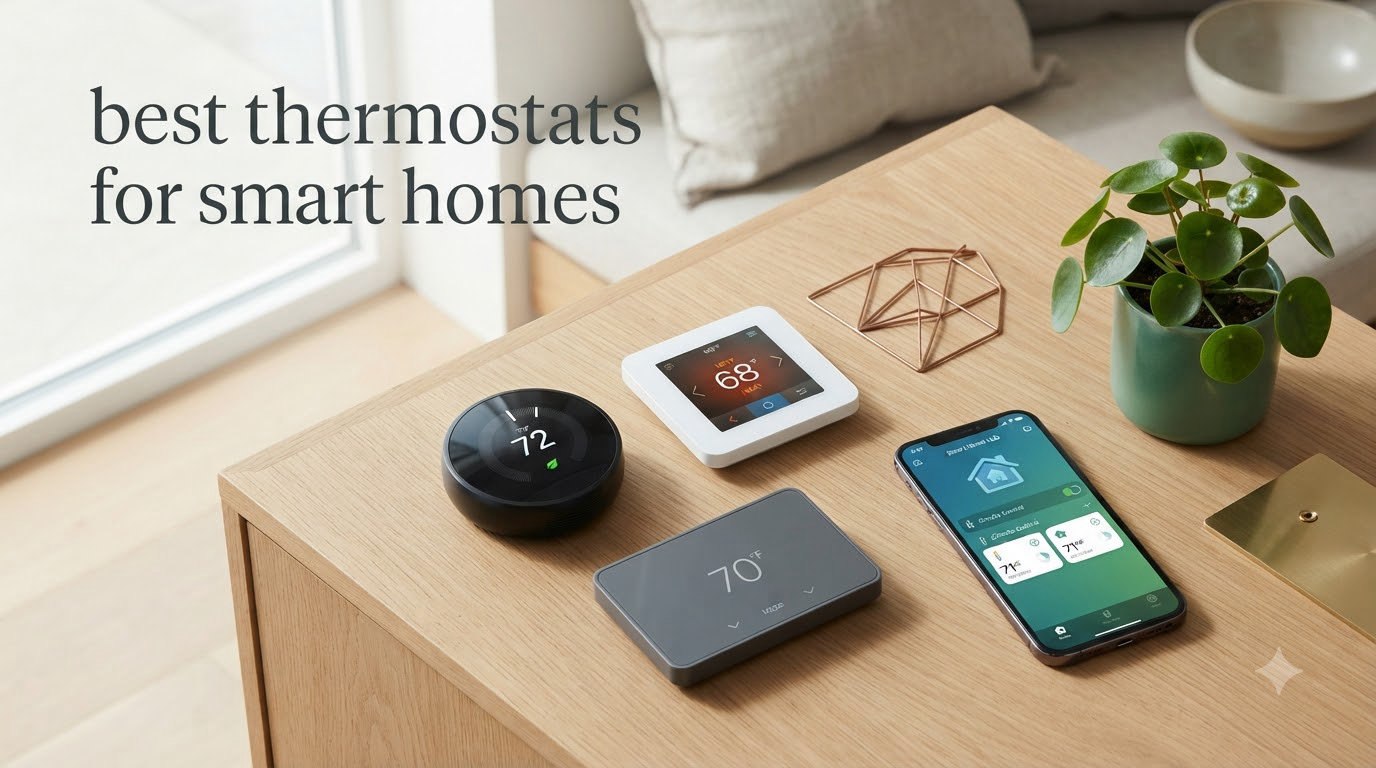 best thermostats for smart homes