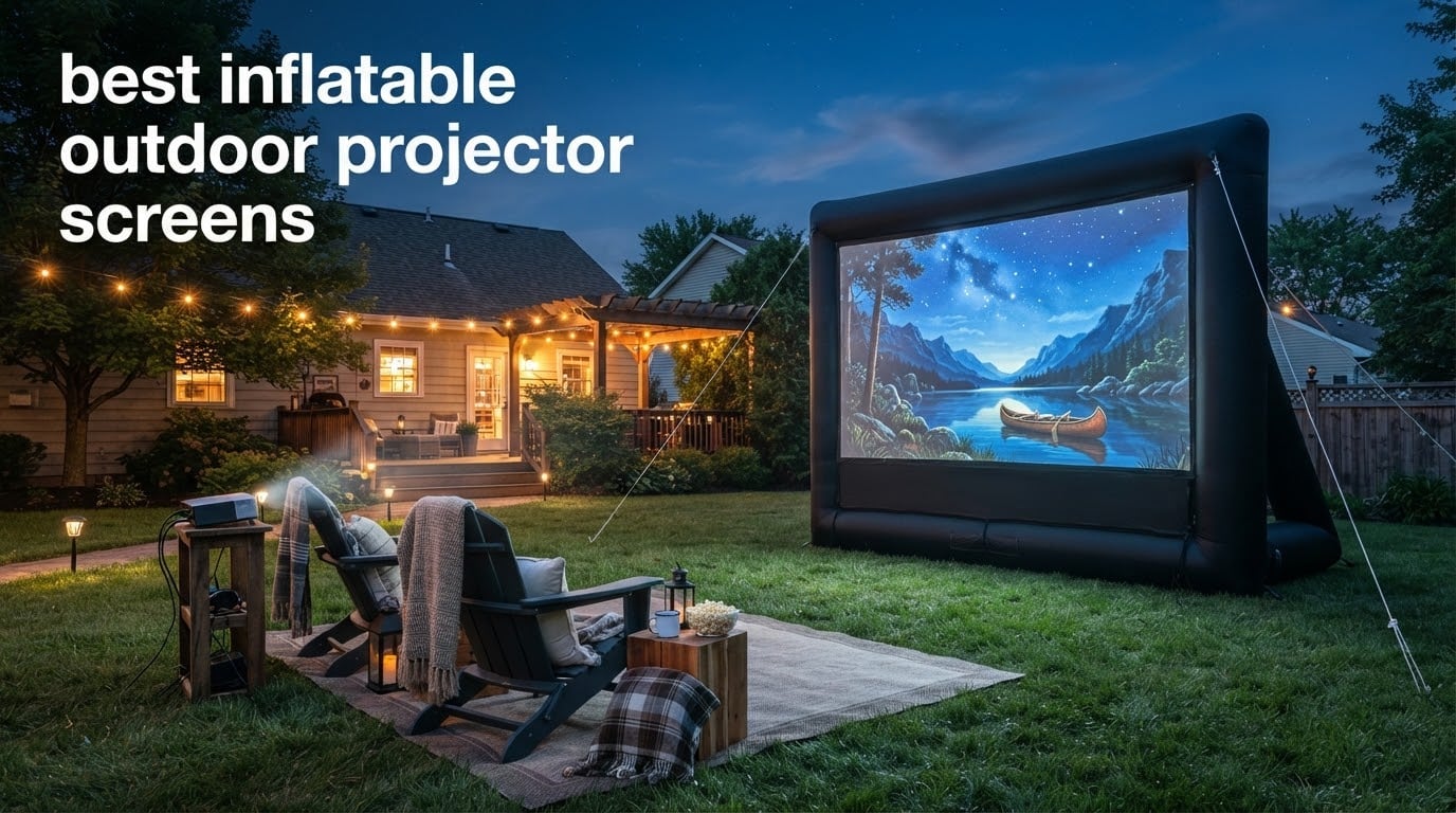 best inflatable outdoor projector screens