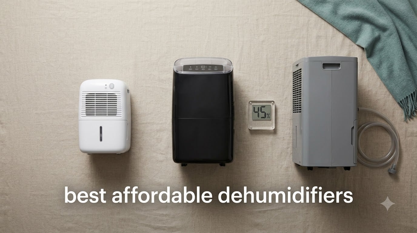 best affordable dehumidifiers