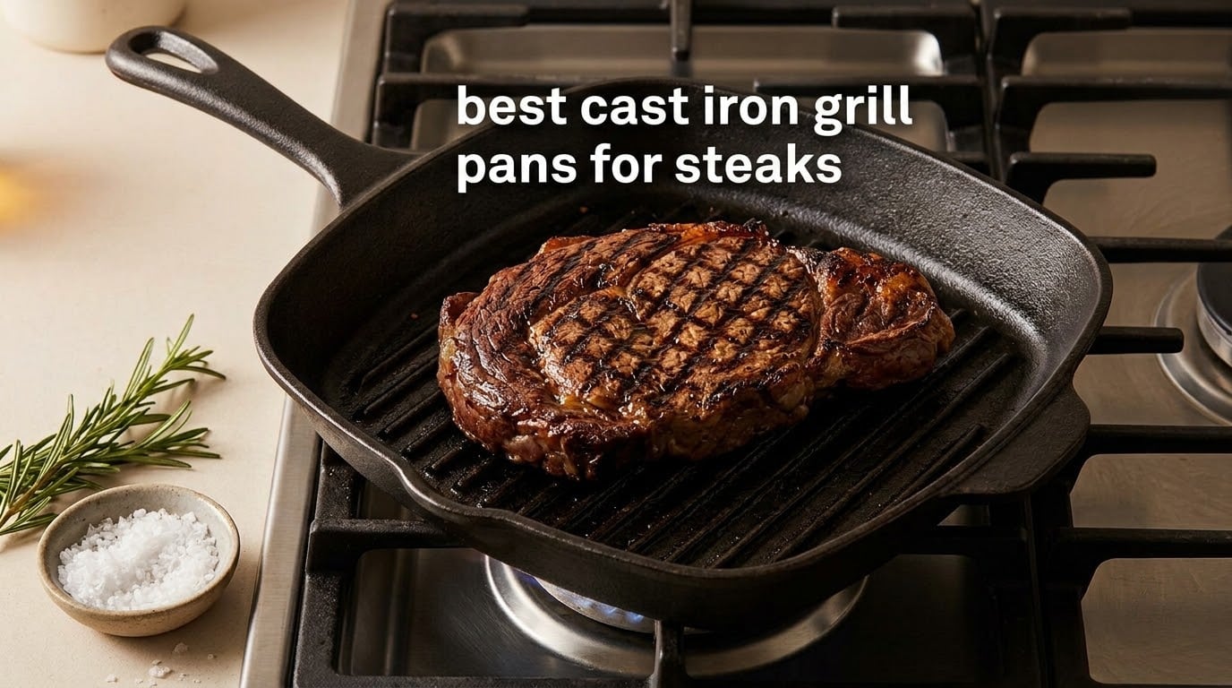 best cast iron grill pans for steaks