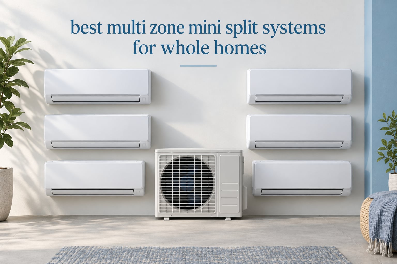 best multi zone mini split systems for whole homes