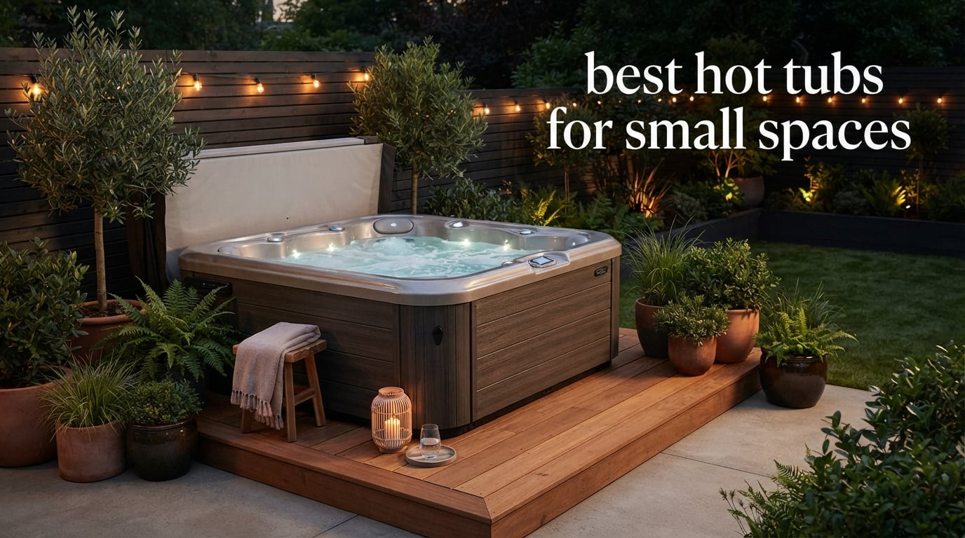best hot tubs for small spaces