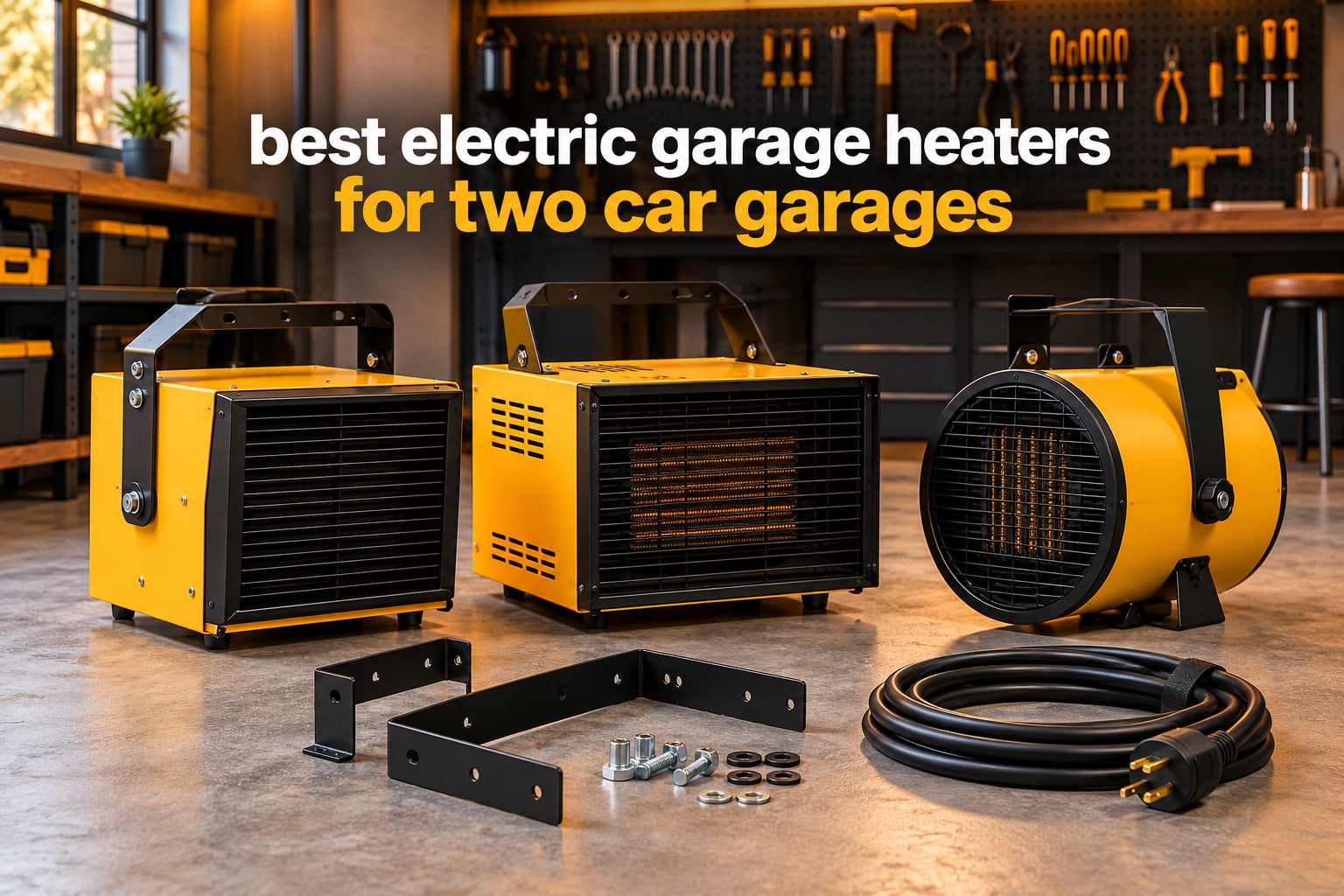 best electric garage heaters for two car garages