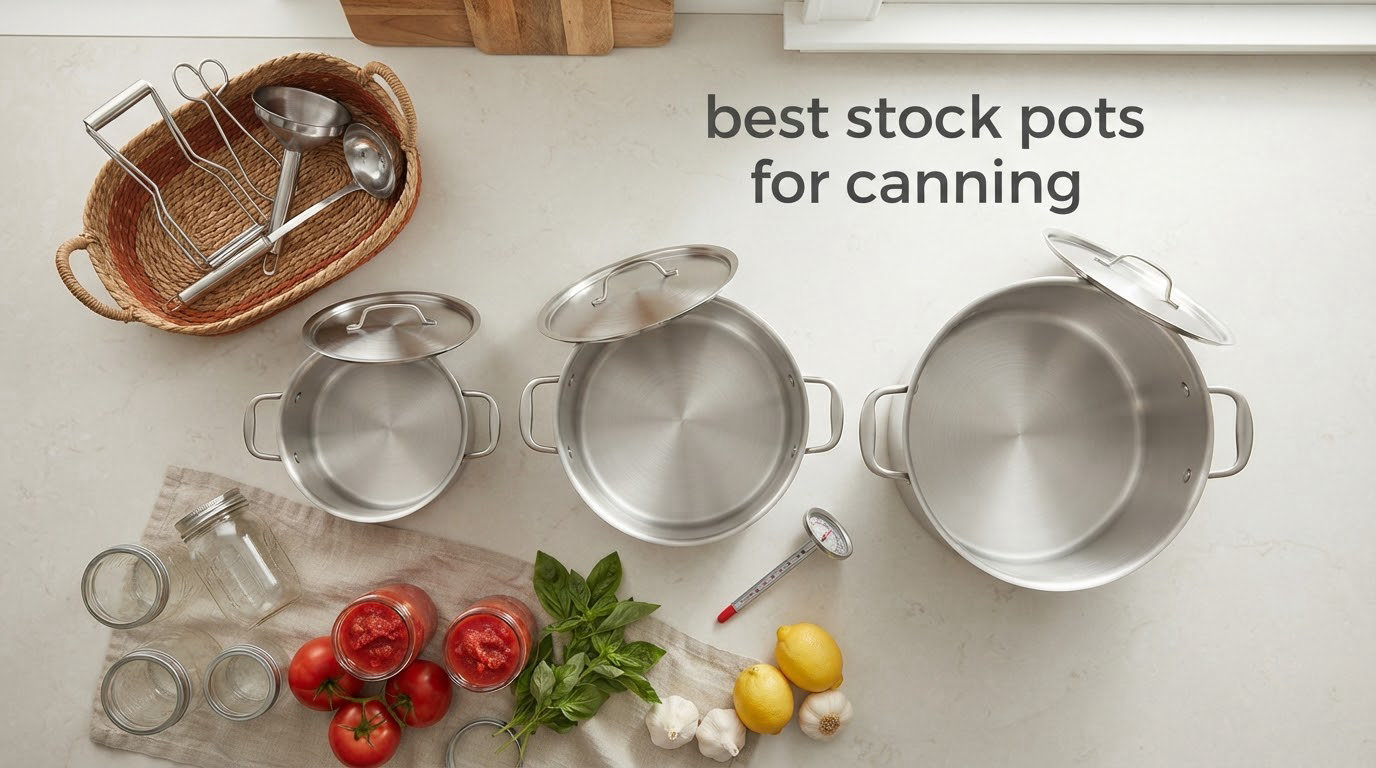 best stock pots for canning