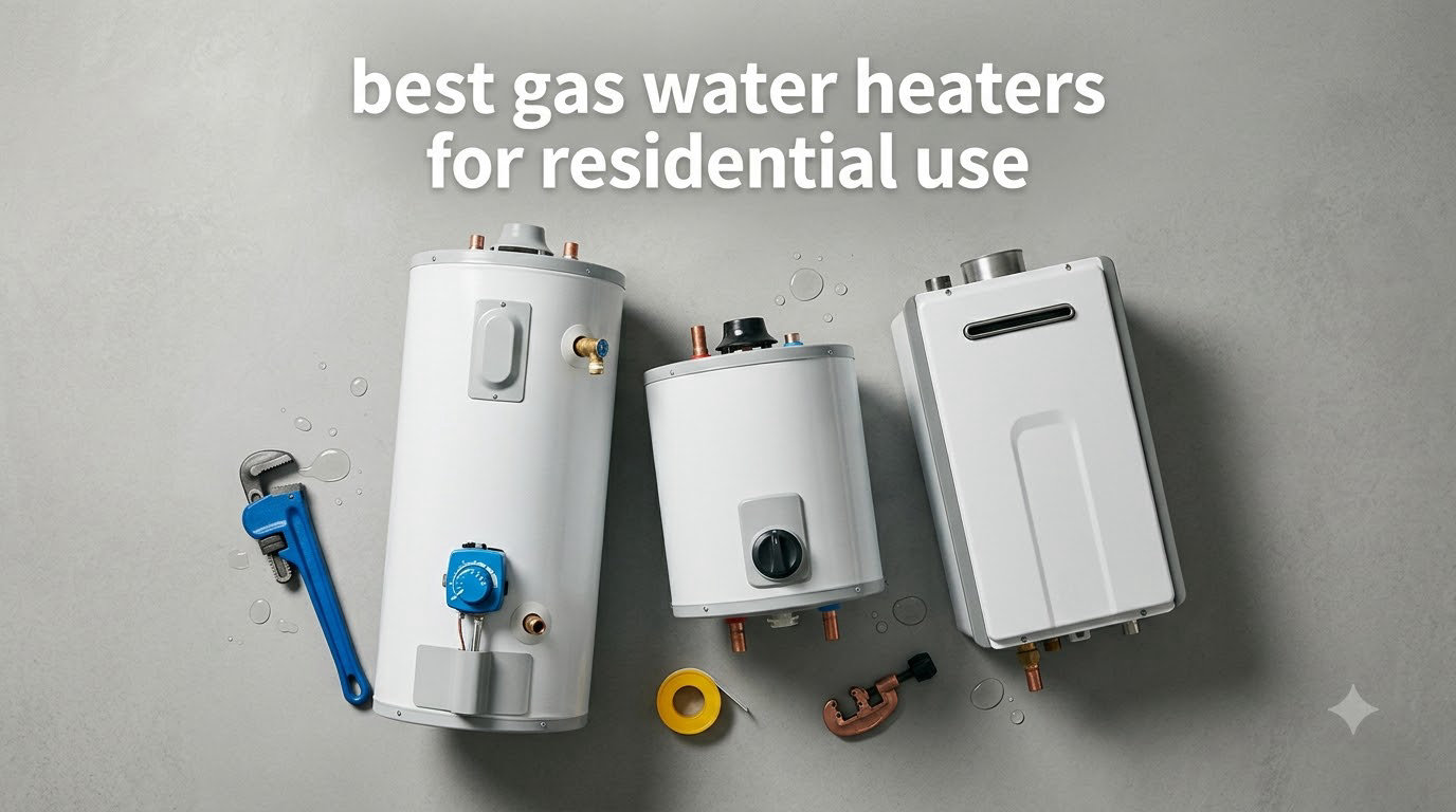best gas water heaters for residential use