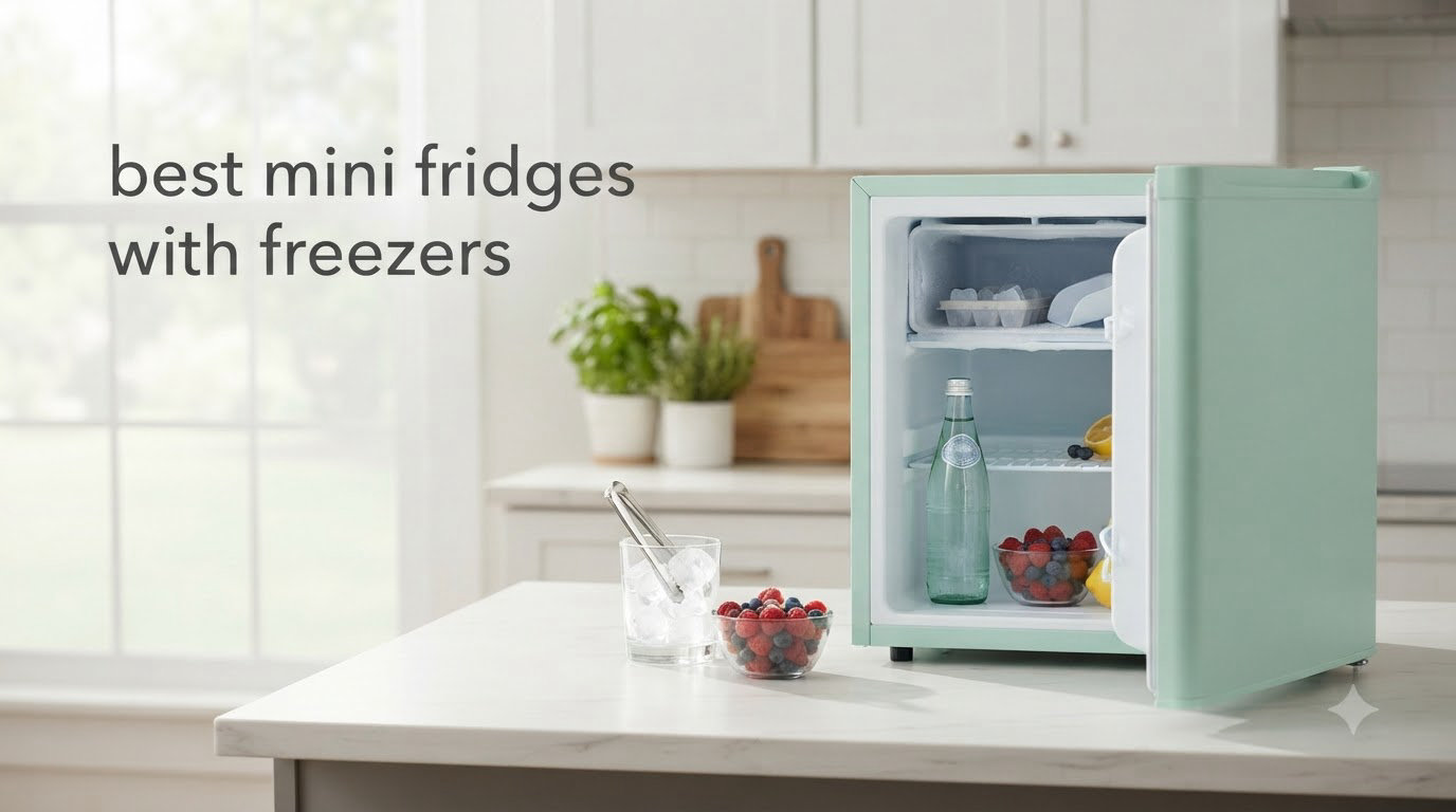 best mini fridges with freezers