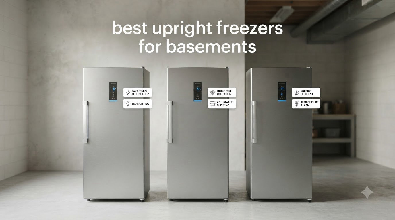 best upright freezers for basements