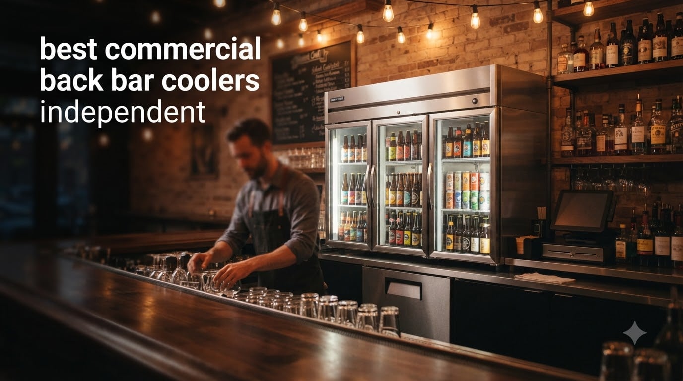 best commercial back bar coolers independent