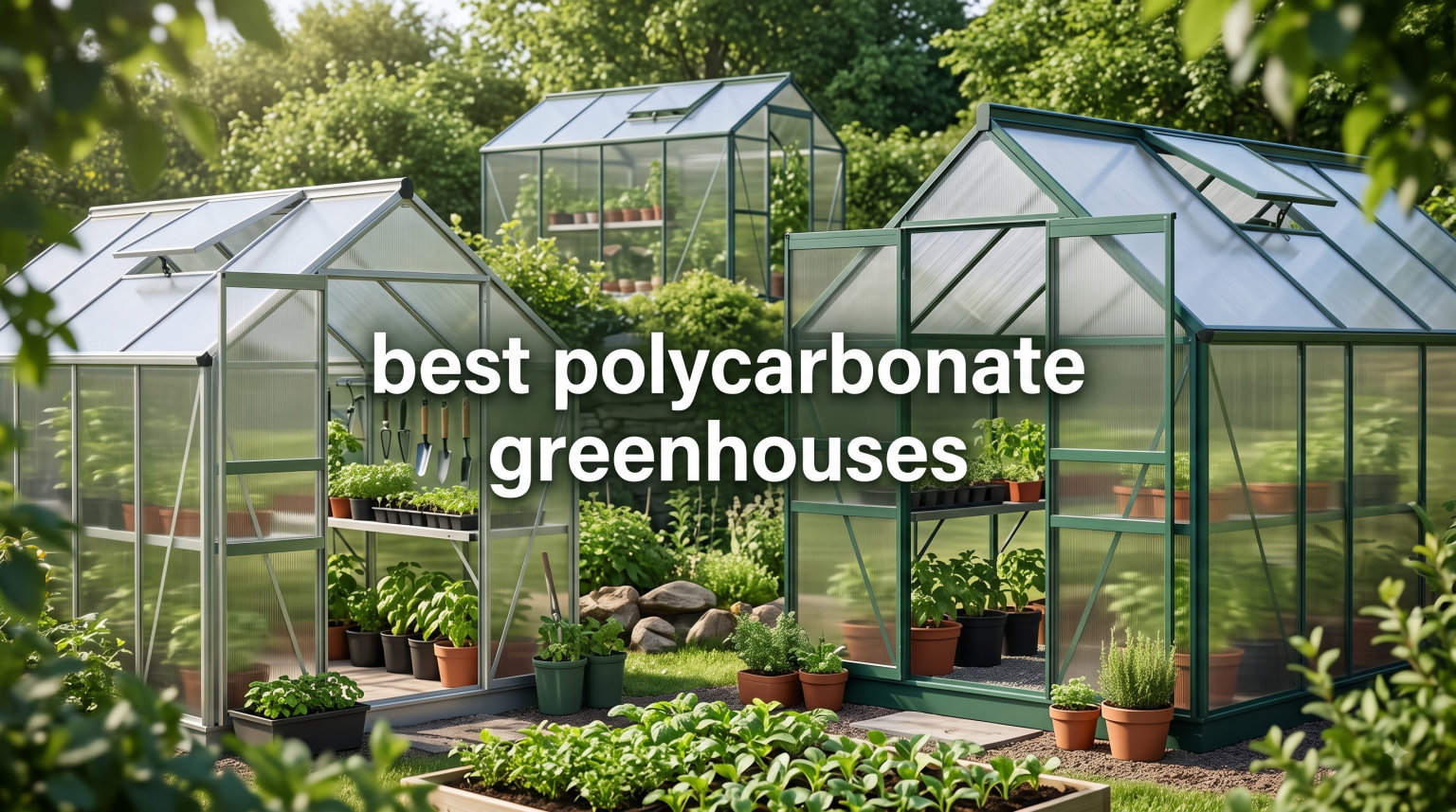 best polycarbonate greenhouses