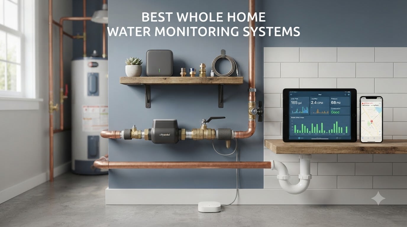 best whole home water monitoring systems