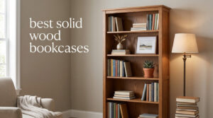 best solid wood bookcases