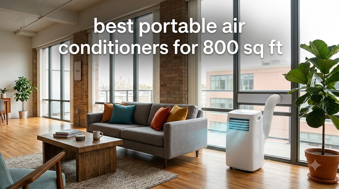 best portable air conditioners for 800 sq ft