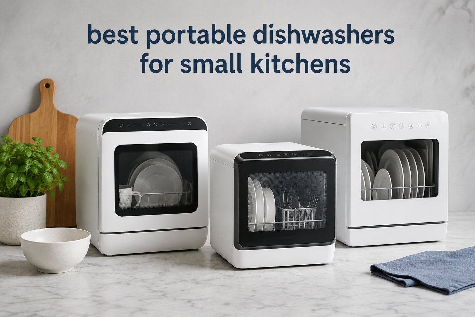 best portable dishwashers for small kitchens