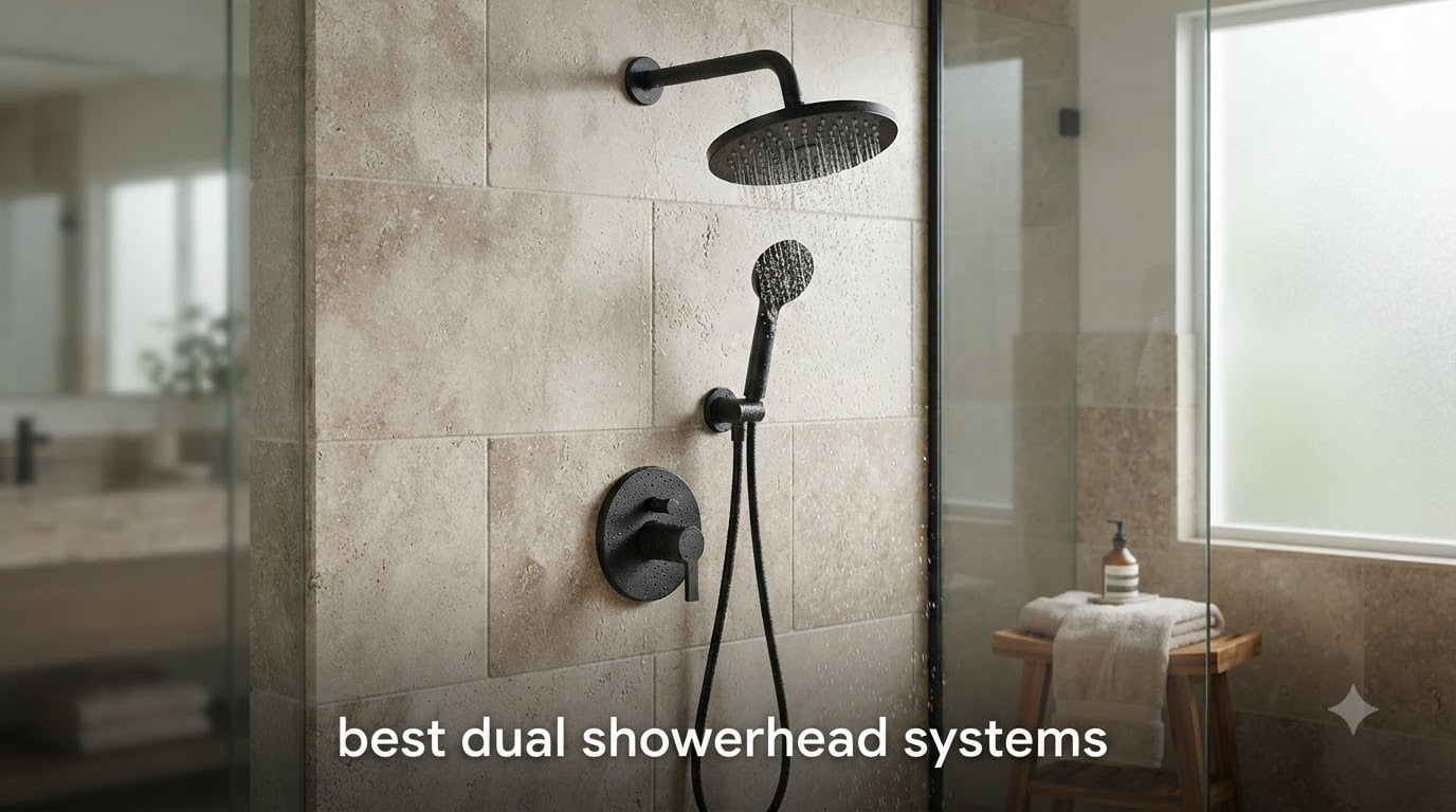 best dual showerhead systems