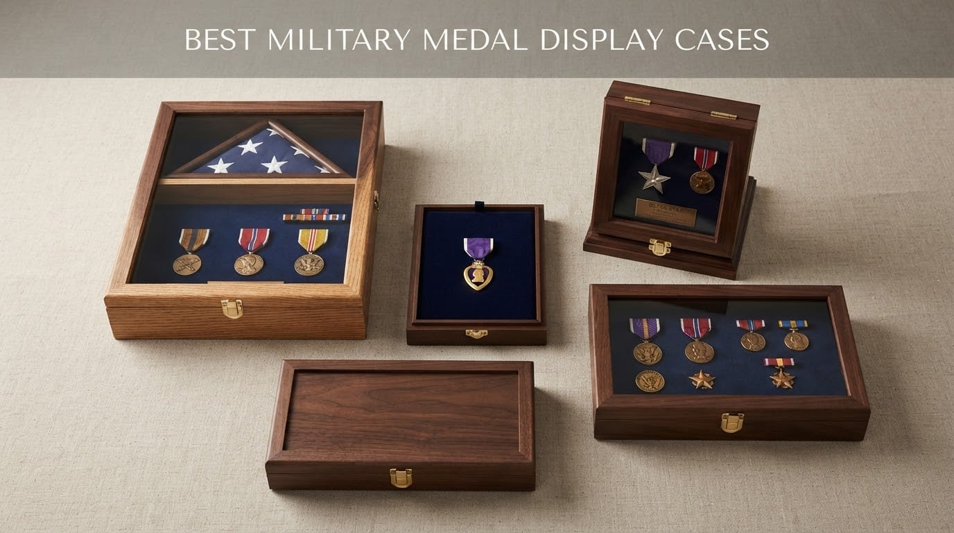 best military medal display cases
