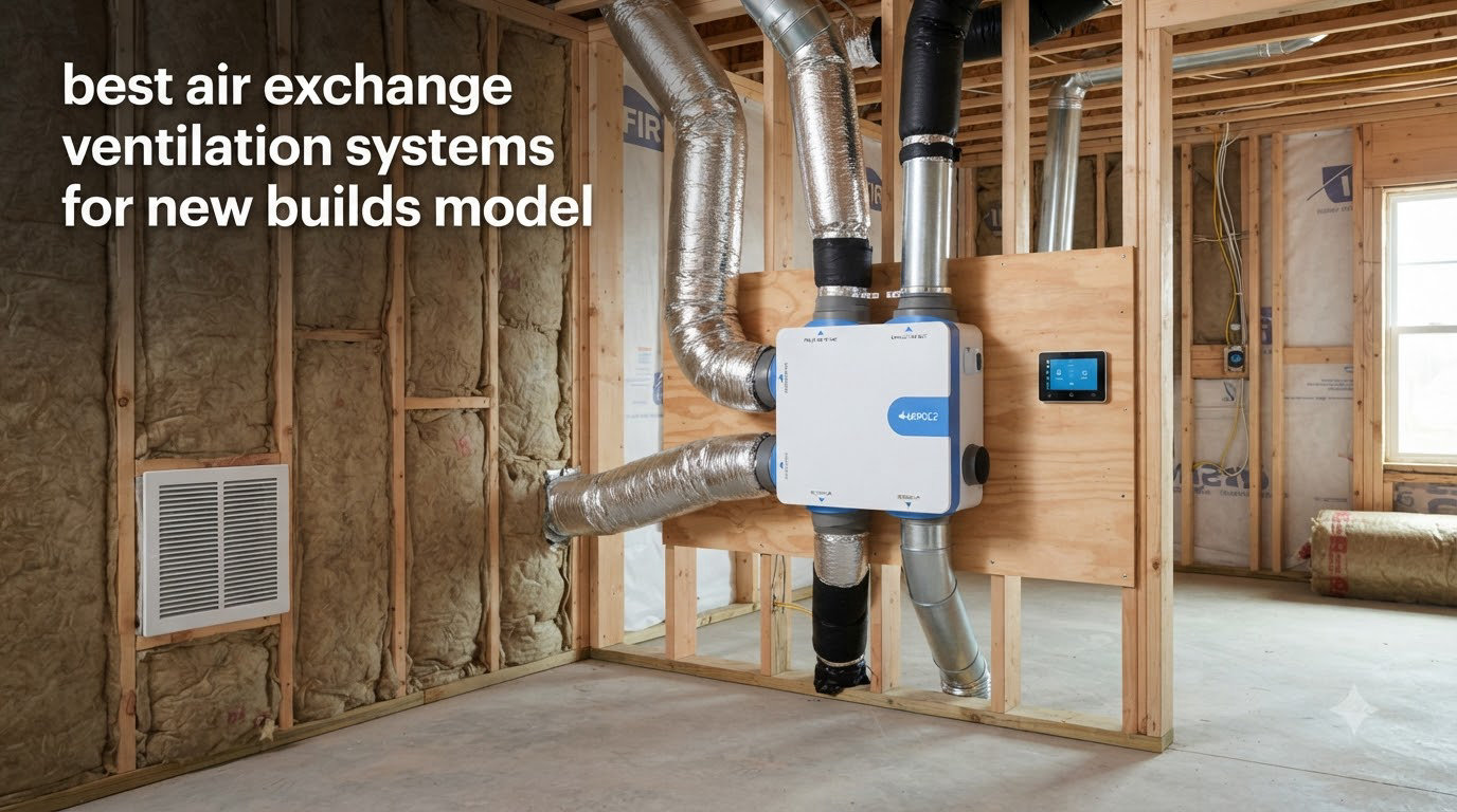 best air exchange ventilation systems for new builds model