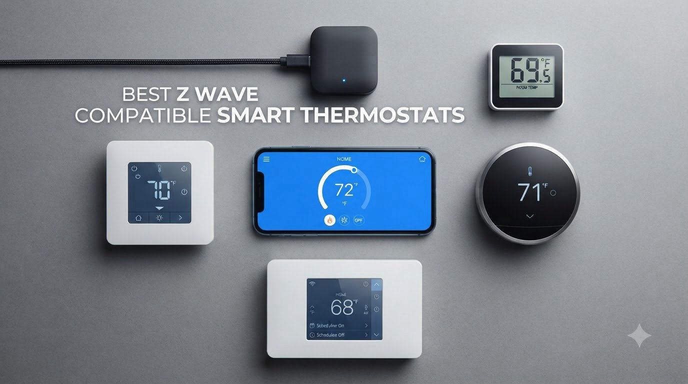 best z wave compatible smart thermostats