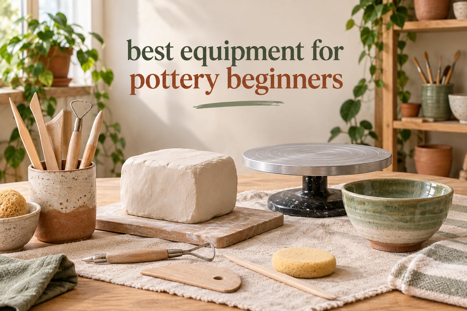 best equipment for pottery beginners