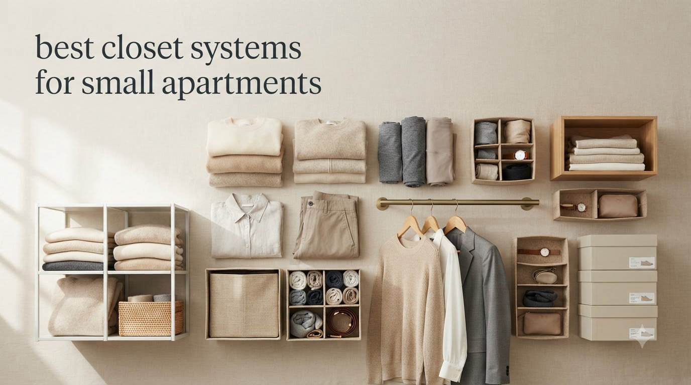 best closet systems for small apartments