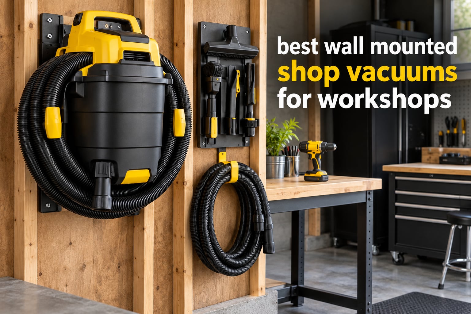 best wall mounted shop vacuums for workshops