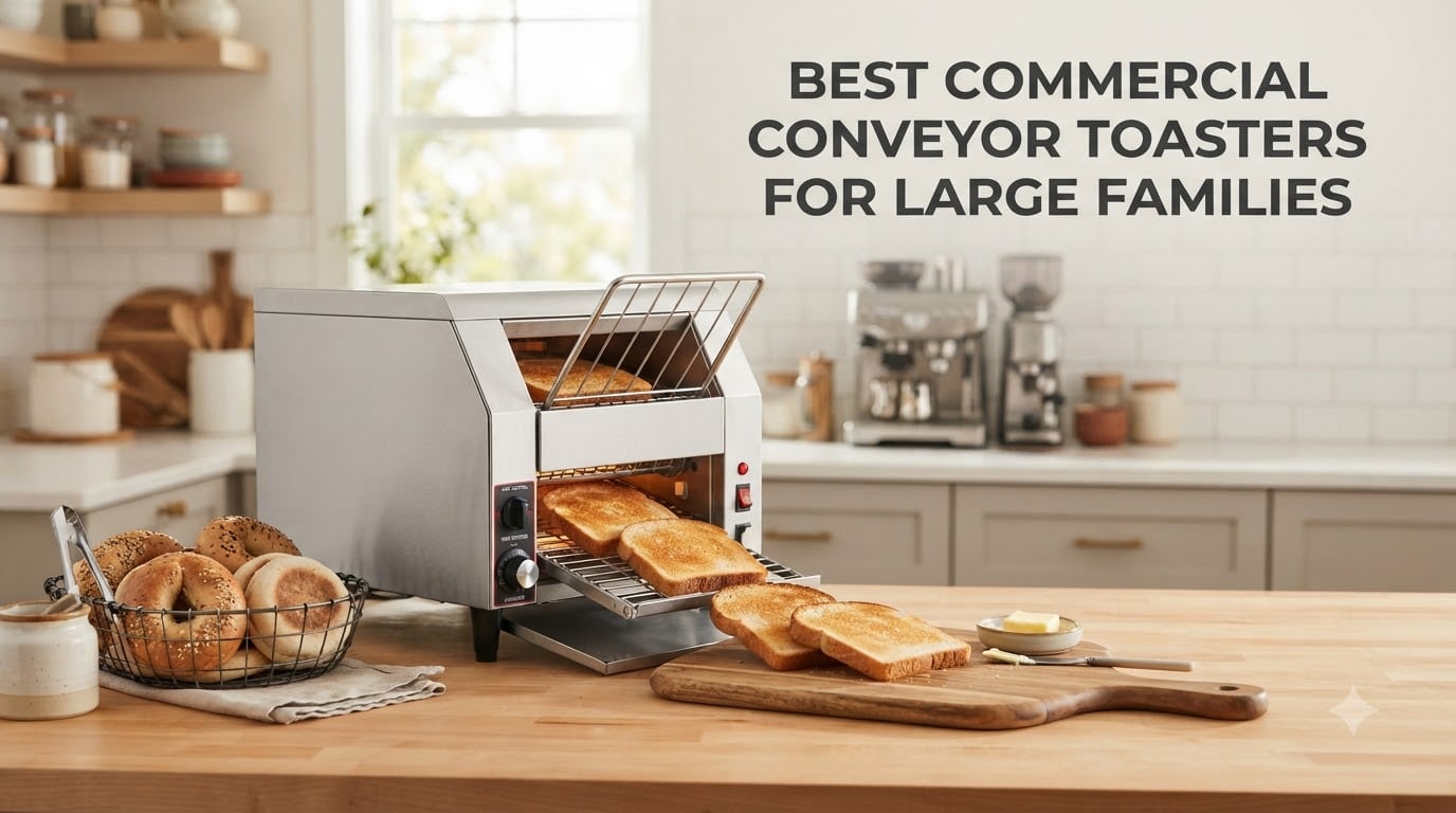 best commercial conveyor toasters for large families