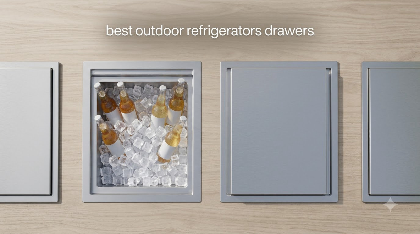 best outdoor refrigerators drawers