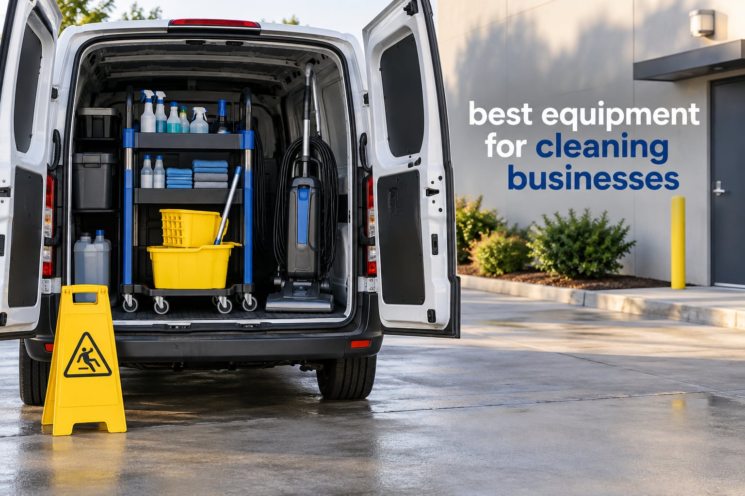 best equipment for cleaning businesses
