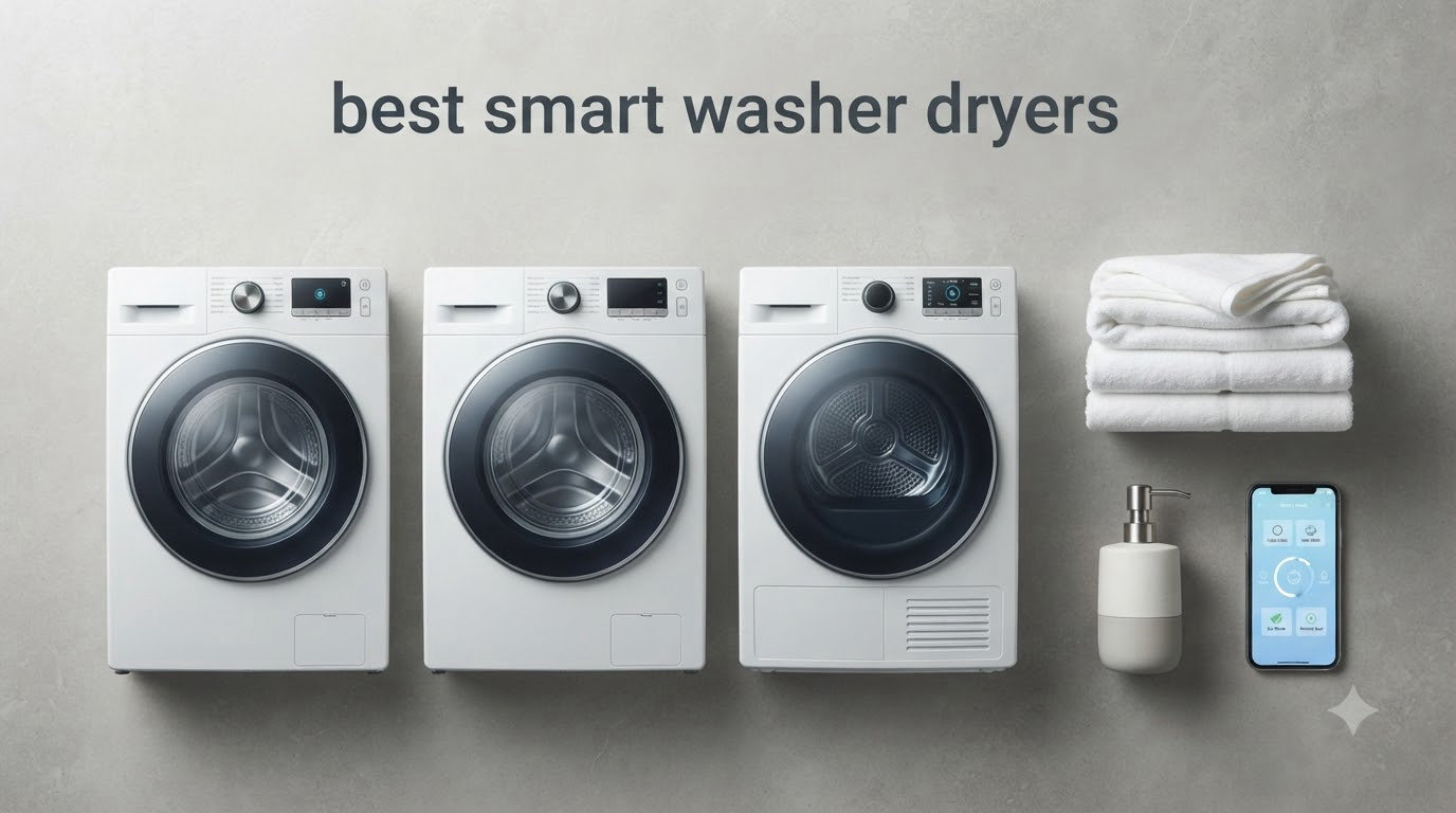 best smart washer dryers