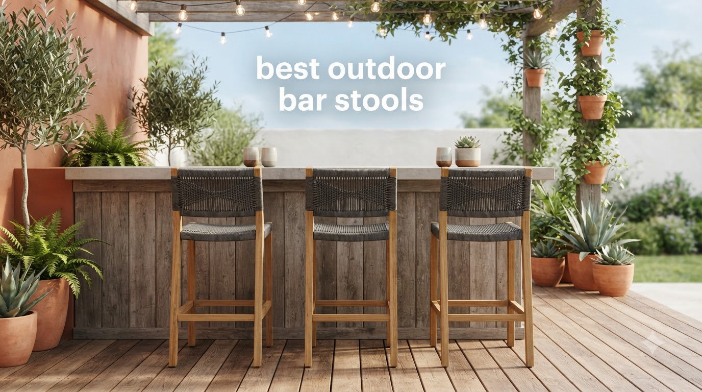 best outdoor bar stools