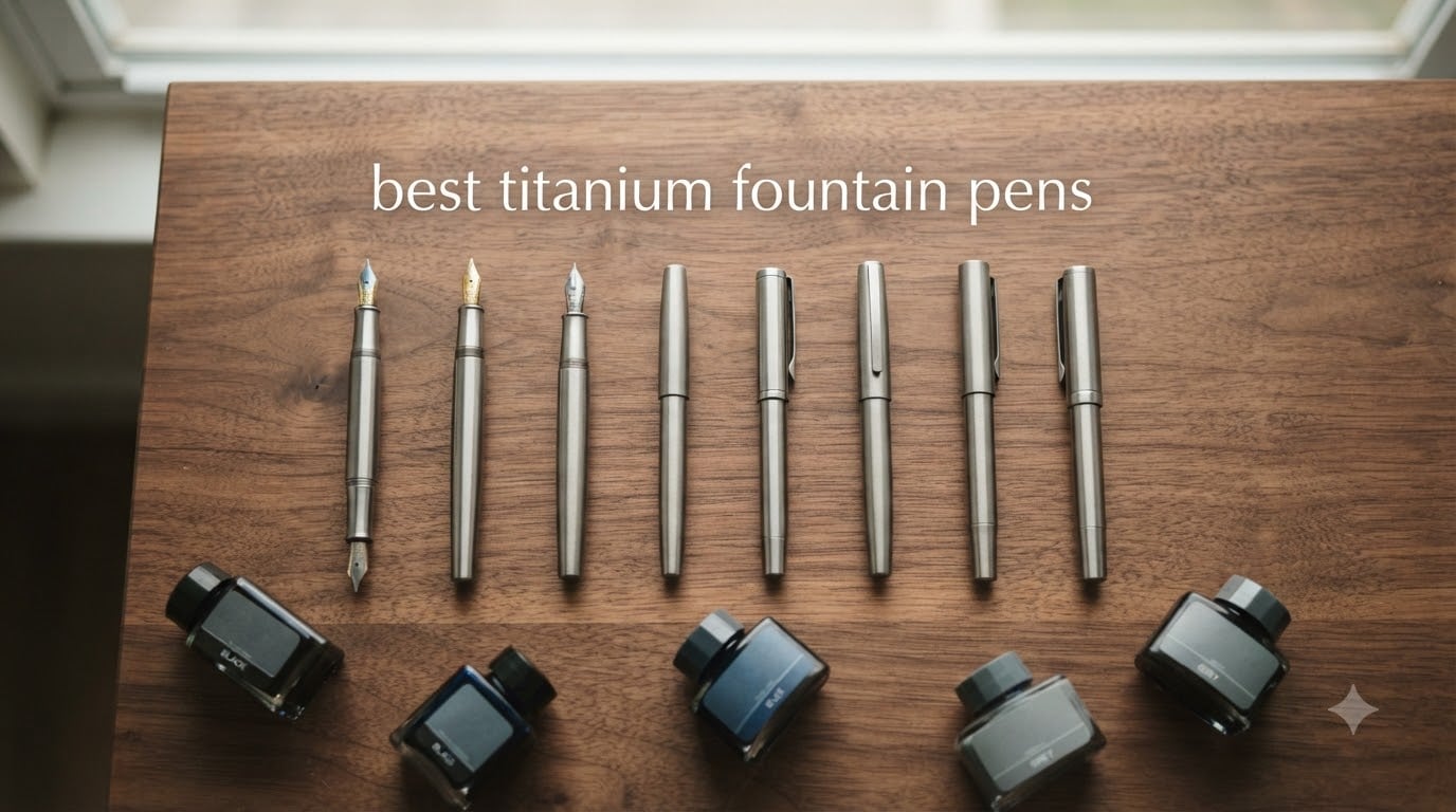 best titanium fountain pens