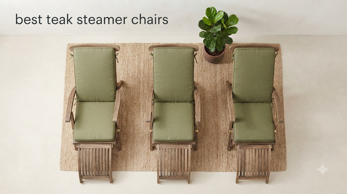 best teak steamer chairs