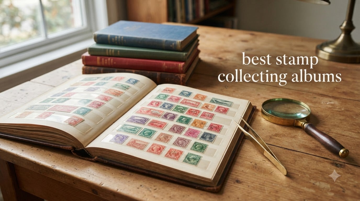 best stamp collecting albums
