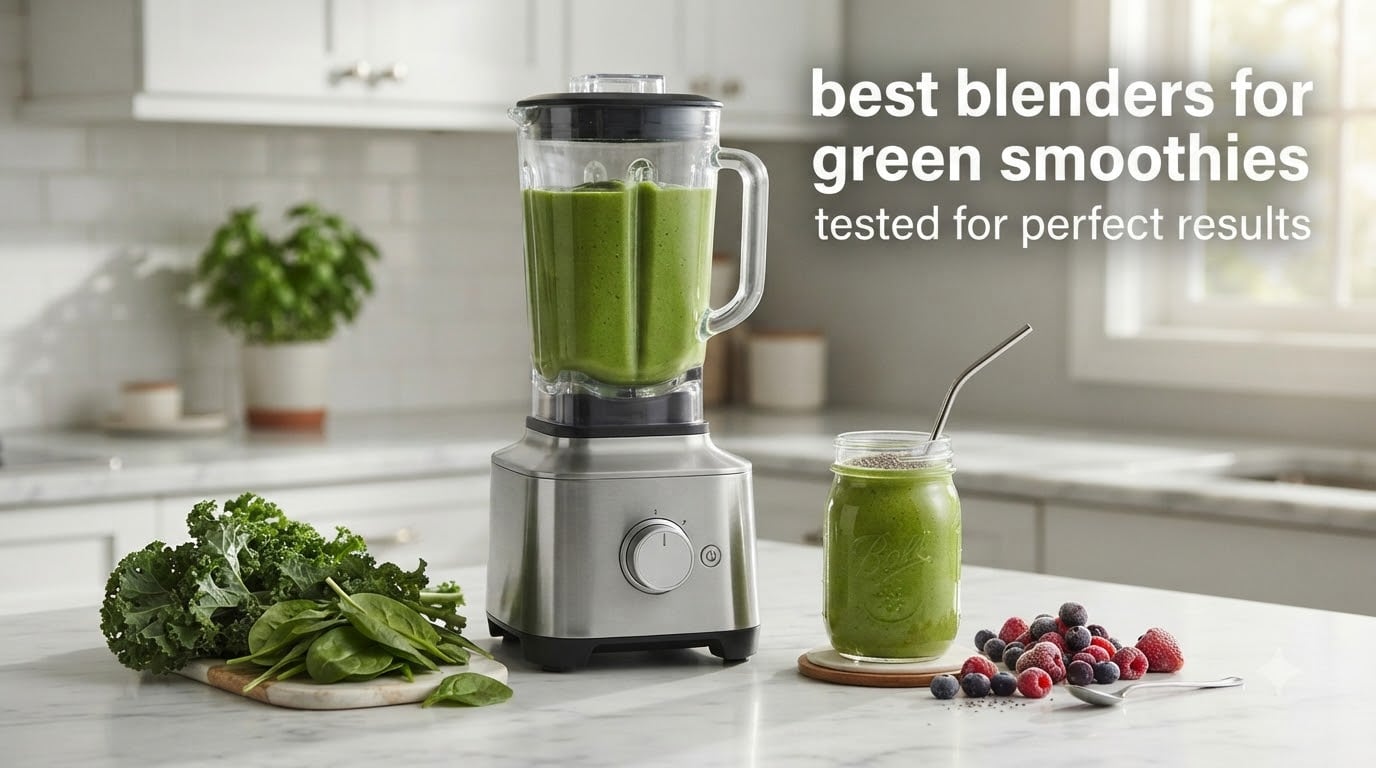 best blenders for green smoothies tested for perfect results