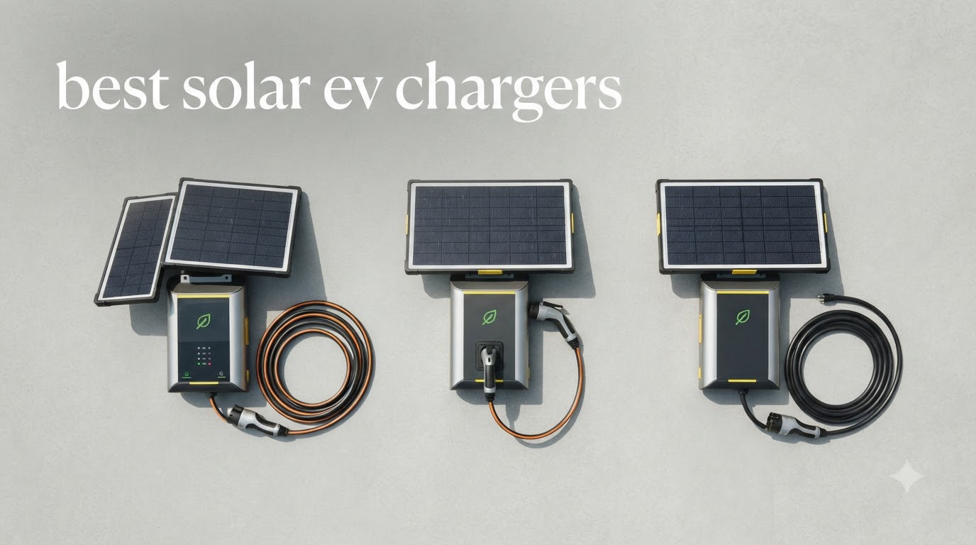 best solar ev chargers