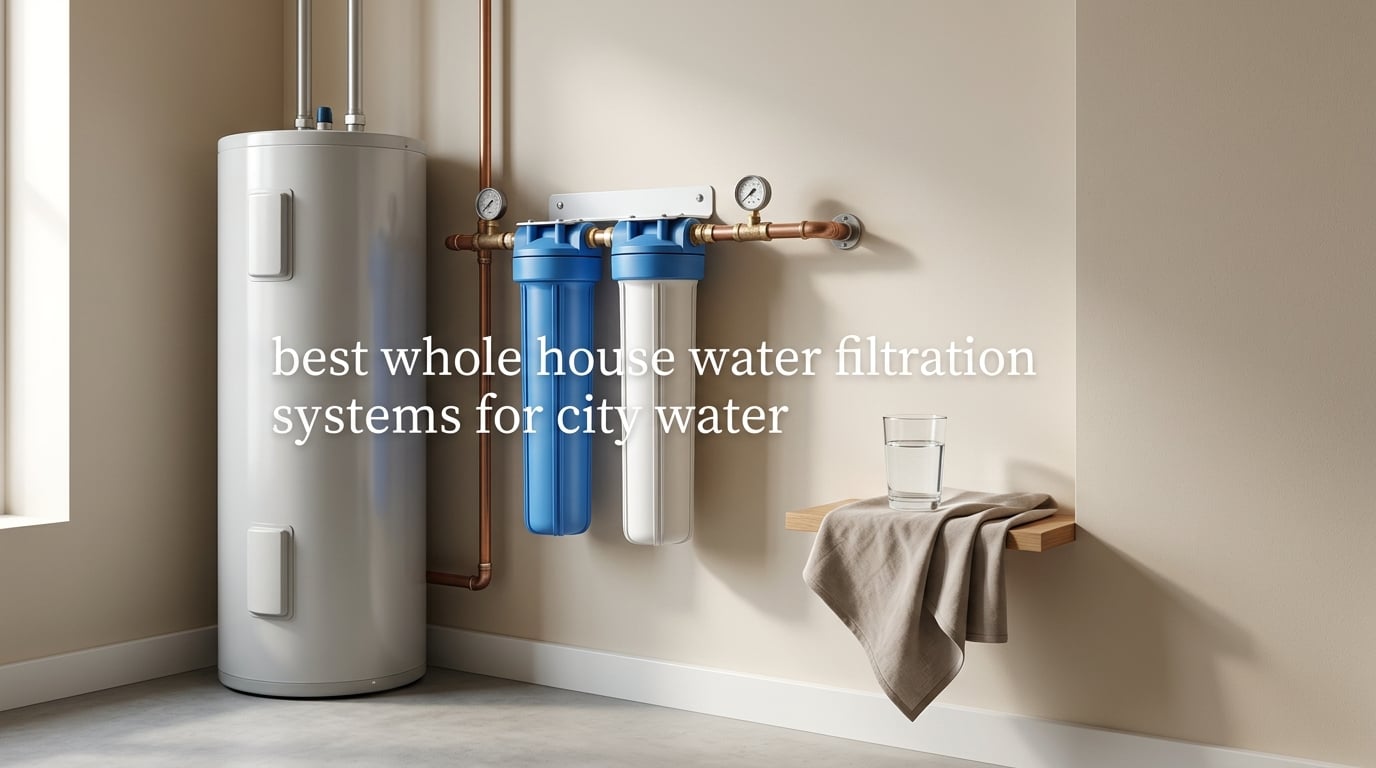 best whole house water filtration systems for city water