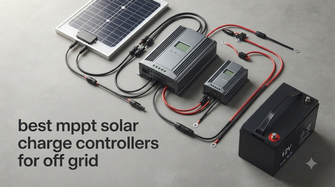 best mppt solar charge controllers for off grid
