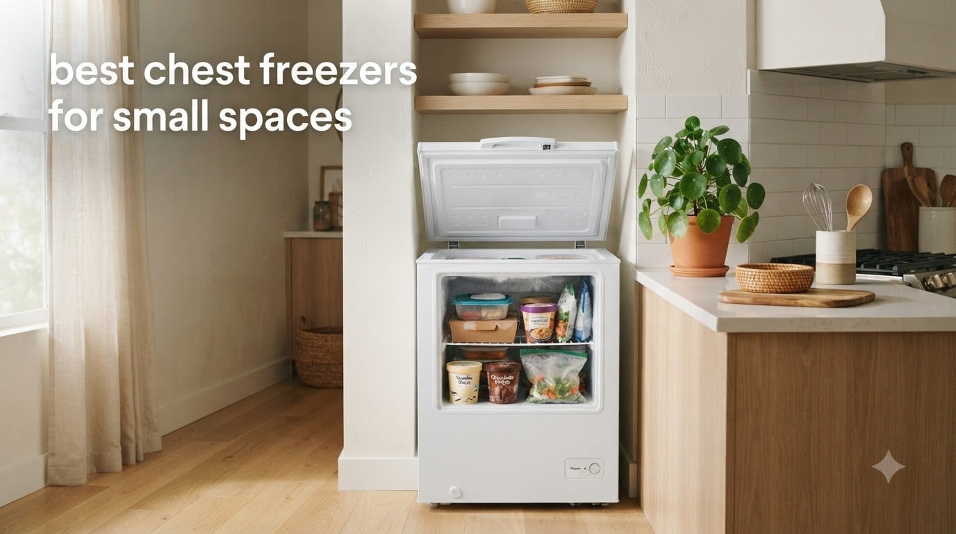 best chest freezers for small spaces