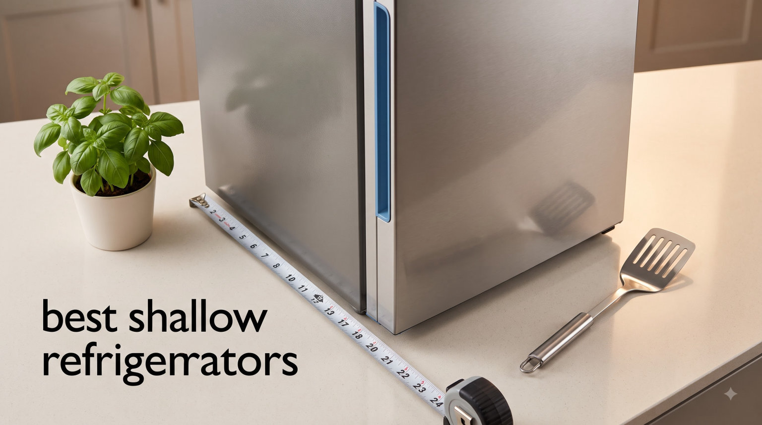 best shallow depth refrigerators