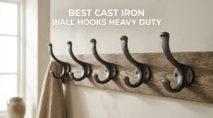 best cast iron wall hooks heavy duty