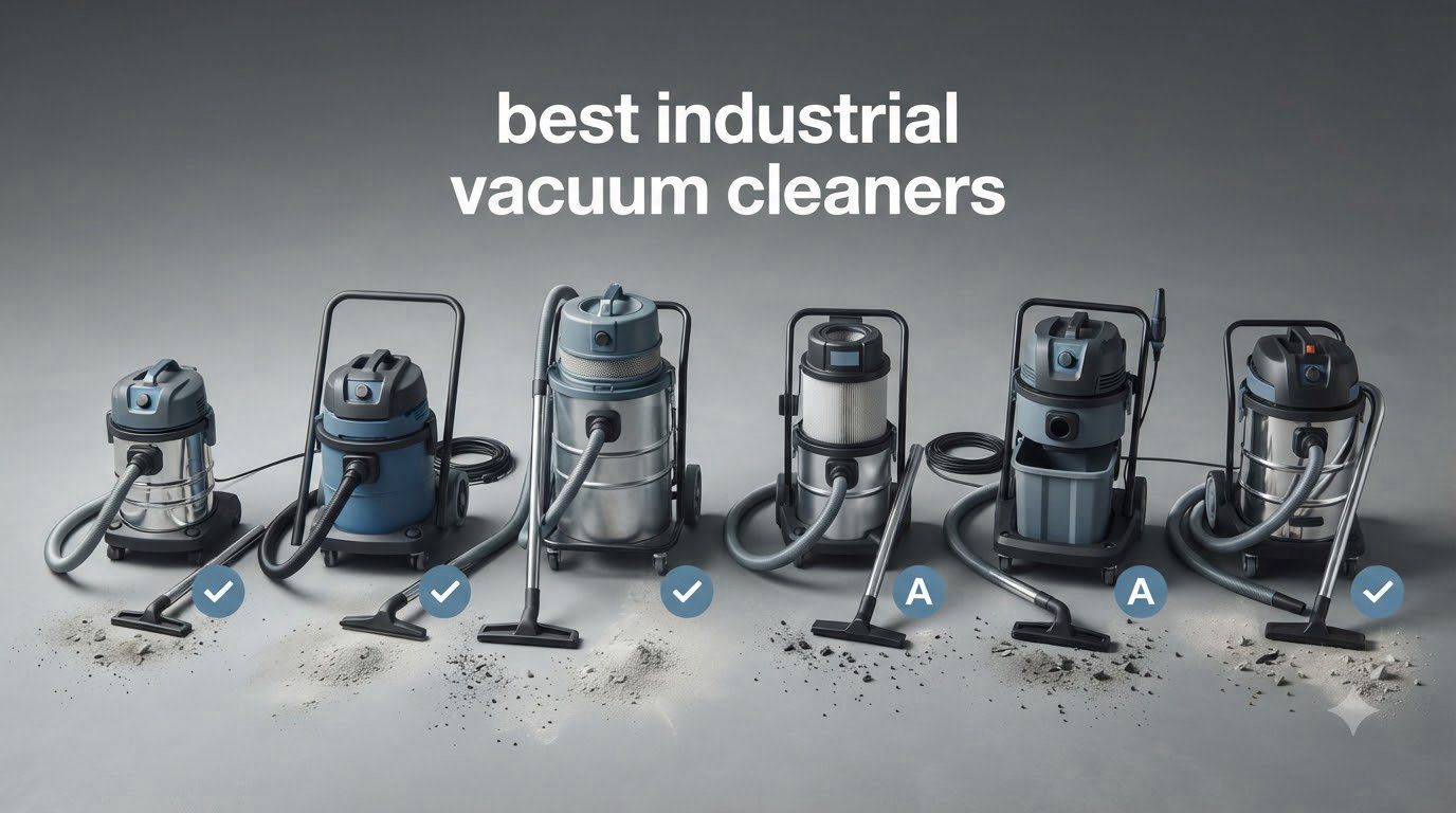best industrial vacuum cleaners