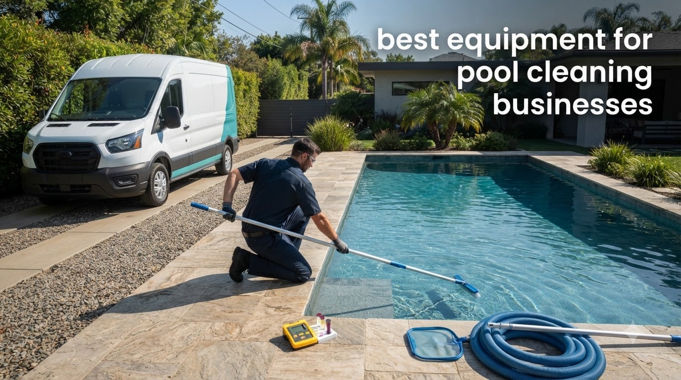 best equipment for pool cleaning businesses