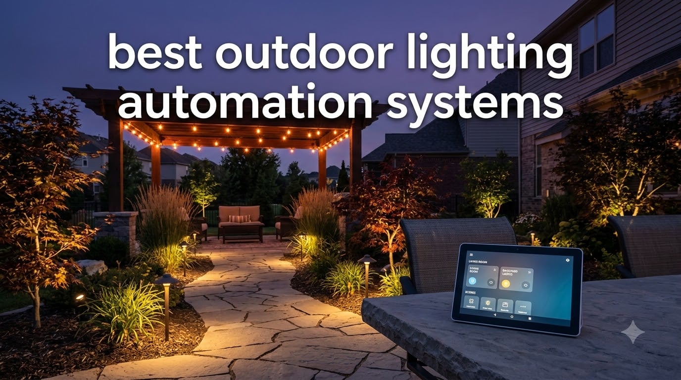 best outdoor lighting automation systems