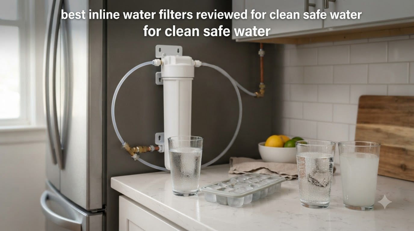 best inline water filters reviewed for clean safe water